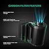 MARS HYDRO 4 Inch Air Filtration Kit, Inline Duct Fan with iControl Temperature & Humidity Controller, App Remote Control, Carbon Filter Combo +25Ft Ducting, Grow Tent Hydroponics Ventilation System