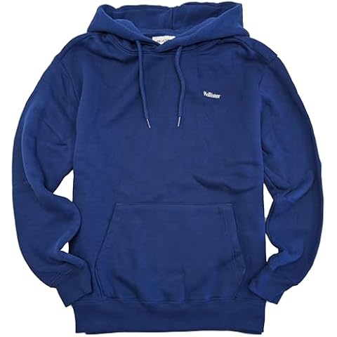 Hollister California Men's Logo Graphic Zip or Pullover Soft Fleece Hoodie HOM-25 (Medium, 00266-220) Cover