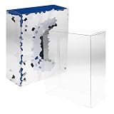 Protezione per scatola di plastica PET per imballaggio controller – display trasparente e custodia, compatibile con DualSense Controller Box (PS5) (confezione da 4)