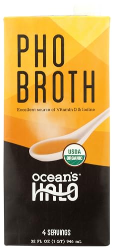 Ocean's Halo, Organic and Vegan Pho Broth, 32 Fl Oz