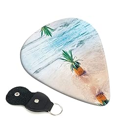 Pineapple By The Sea Lot de 6 médiators pour guitare acoustique, guitare électrique, basse, ukulélé – fins, moyens et… - Les Beatles, Paul McCartney, John Lennon, RIngo Starr, George Harrison