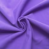 Tela de Econyl® Nylon reciclado para coser, color púrpura, telas para costura, tejido para confección de ropa, tela lila para ropa deportiva, tela para leggings, peso 190g/m² (Muestra de 10x10cm)