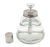 6 oz/180ml Empty Glass Pump Dispenser Bottle Nail Polish Remover Container Nail Art Liquid Alcohol Push Down Pumping Press Bottles