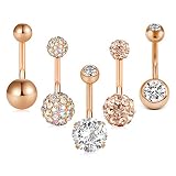 5 verschiedene Arten Piercing Set