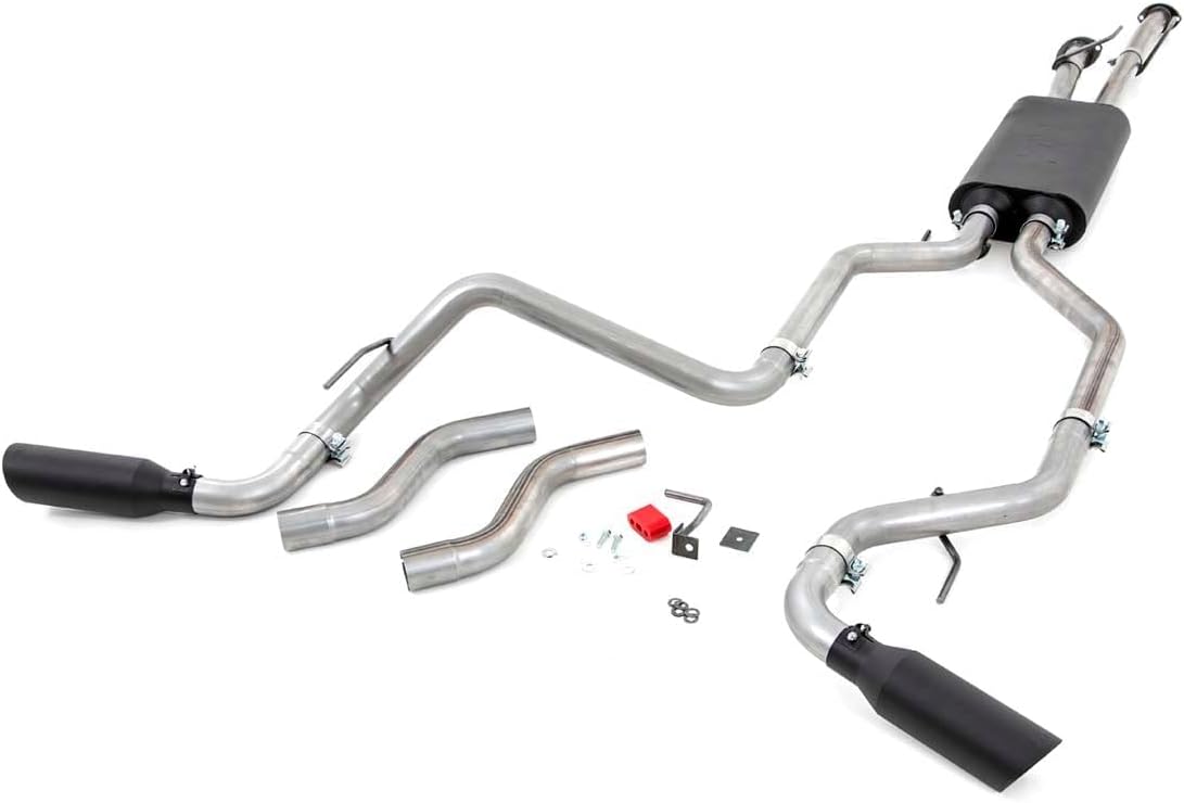 Rough Country Dual Cat-Back Exhaust for 