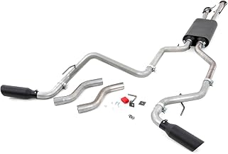 Rough Country Dual Cat-Back Exhaust for 2009-2021 Tundra | 4.6L/5.7L - 96012