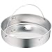 Produktbild WMF Schnellkochtopf-Zubehör, Dampfer-Einsatz 10,3 cm, ungelocht, für Schnellkochtopfe 3,0-8,5 l, 22 cm, Cromargan Edelstahl, spülmaschinengeeignet
