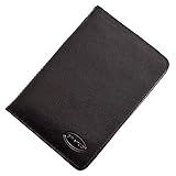  GoBago Branco Leder Ausweisetui Ausweismappe Ausweishülle 8,5x12x1,5cm (Schwarz)