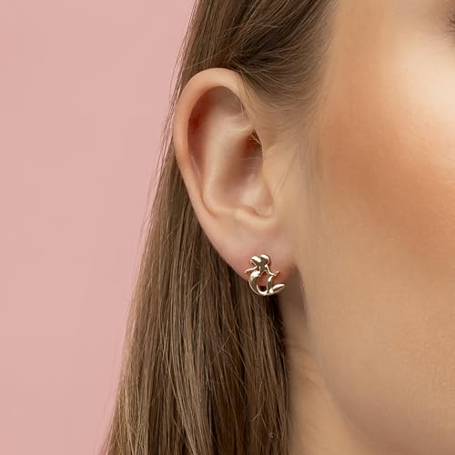 Disney Princess The Little Mermaid Purple & Gold Trio Earring Set SH00702YRVL, One Size, Zinc, No Gemstone4