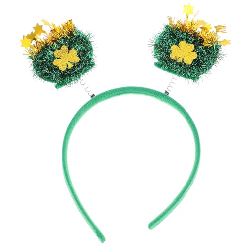 LEDMOMO �p�[�e�B�[�f�R���[�V�����w�b�h�o���h ���߂� ��^ halooween costume shamrock �Z���g�B�p�g���b�N�̓��̃w�A�t�[�v �Ղ�̃p�[�e�B�[�̏����� ������ pp