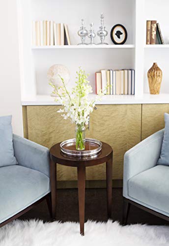 Kabloom Prime Overnight Delivery - Exotic Perla White Orchid Bouquet Of White Orchids From Thailand With Vase #TOP4