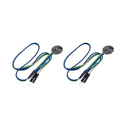 Compatible 2PCS Pulse Sensor Heart Rate Monitor PulseSensor Compatible with Ar-duino Module Raspberry pi