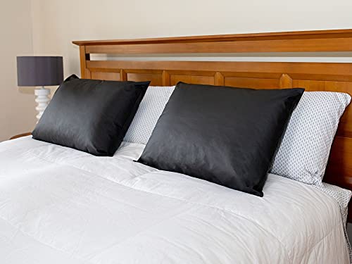 Grounding Pillow Case 2 Pack, Standard Size Pillow Covers To Improve Sleep, Energy, Snoring, And Beauty With Clint Ober’s Earthing Products #TOP1