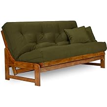 Nirvana Futons Arden Futon Frame - Full Size Frame Only, Solid Wood Construction