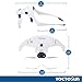YOCTOSUN Magnifying Glasses with Light, LED Head Magnifier with 5 Lenses, Headband, Storage Case, Hands Free Lighted Head Magnifying Visor for Close Work Hobby Crafts