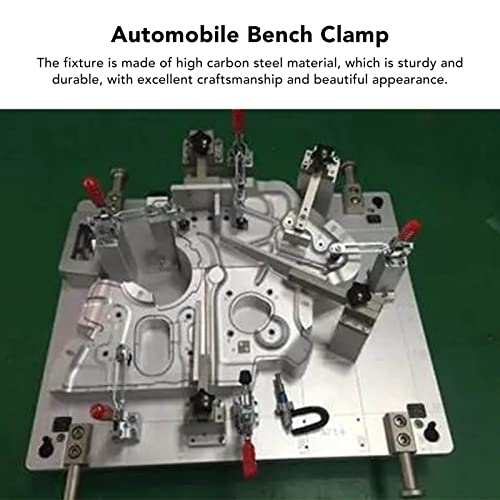 Braçadeira de banco de liberação rápida, fácil operação de aço de alto carbono, capacidade de retenç