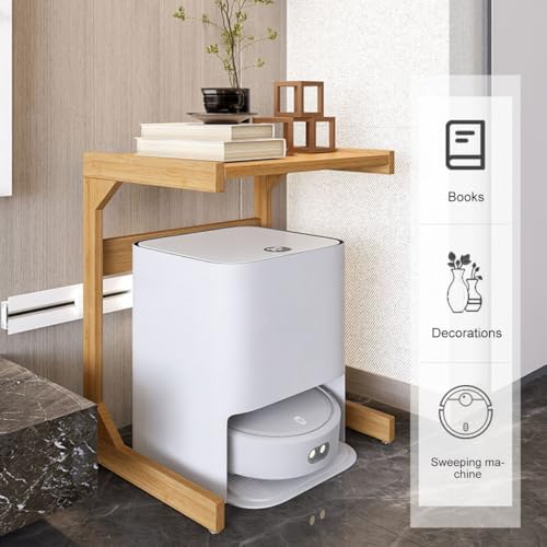 Meuble de rangement mobile marron foncé 55 cm avec étagère à roulettes - 5
