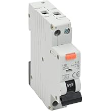 Type for A RCBO Breaker 16A 230V 1P+N 30mA Leakage for Protection Switch Curve for B Flame-Retardant Housing DIN Rail Install Home Electrical Safety