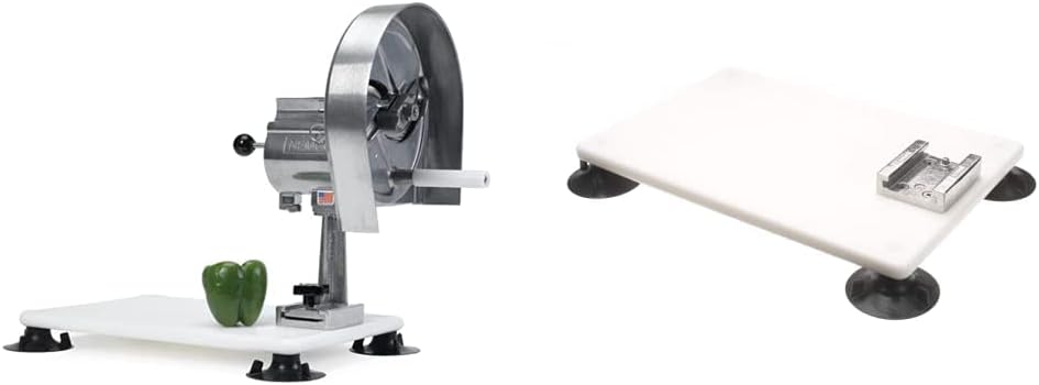 Nemco Easy Slicer Adjustable Cut Manual Slicer & Portable Base for Shreddar, NSF