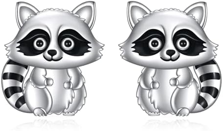 VONALA Animals Stud Earrings 925 Sterling Silver Animal Earrings Hypoallergenic Jewellery Valentine's Day Birthday Christmas Gifts for Her Women Teen Girls