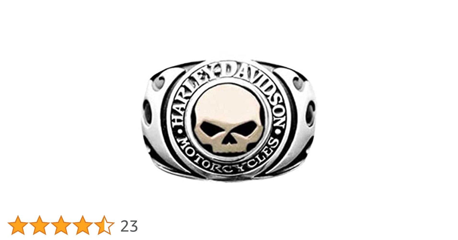 ハーレダビッドソン リング 16号 ハーレーダビッドソン リング アメリカン バイク 指輪 シルバー