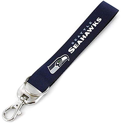 Aminco NFL Seattle Seahawks Deluxe Wristlet Keychain, 5
