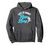 Ultramarathon Life Is Short Run Long Ultra Runner Pullover Hoodie