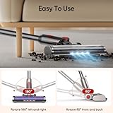 FLYLINKTECH Replacement Brush Head for Dyson V7 V8 V10 V11 V15 – Floor & Carpet Nozzle with Dual Rollers, 4 LED Lights & 180° Swivel – Vacuum Spare Parts Attachment - Image 4