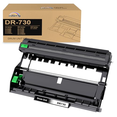 DR730 Drum Unit Replacement for Brother DR730 DR760 DR-730 DCP-L2550DW HL-L2350DW HL-L2370DW HL-L2370DWXL HL-L2390DW HL-L2395DW MFC-L2730DW MFC-L2750DW MFC-L2750DWXL MFC-L2710DW Printer | No Toner by colorfly - Used condition - CA$5.81