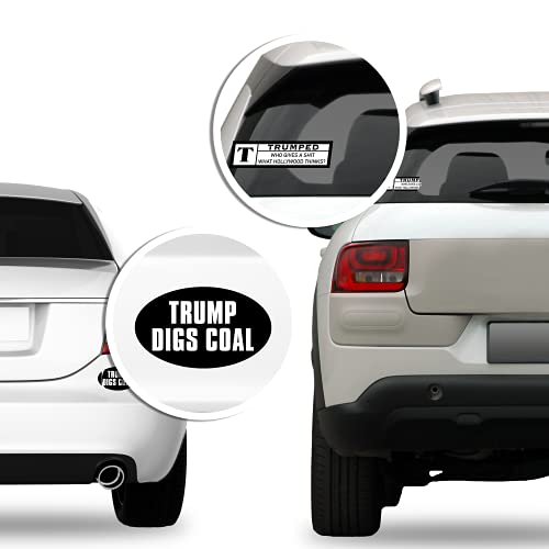 American Vinyl Trump Political Satire Sticker #TOP25