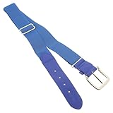 HANABASS Cinturón y Resistente de Piel Sintética Elástico Azul de Béisbol Color Aleatorio Ajustable Hebilla de Acero para Jóvenes y Adultos en Deportes al Aire Libre