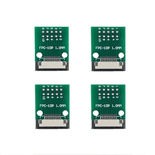 MTCELL 4 piezas placa convertidora FFC FPC 10 pines miniatura 1