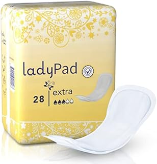 28 x Incontinence Pads Women with Adhesive Strip | Pads for Women | Maternity Pads | Sanitary Pads | Bladder Weakness Pads Women | Super Absorbent & Soft and Discreet (1 Pack of 28)