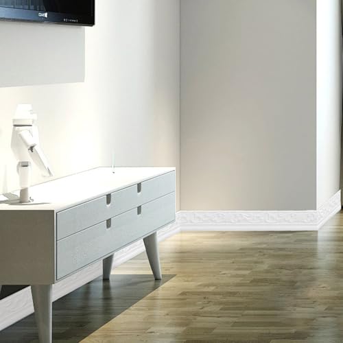 Molduras 3D autoadhesivas impermeables y a prueba de aceite de 30 pies para pared 6