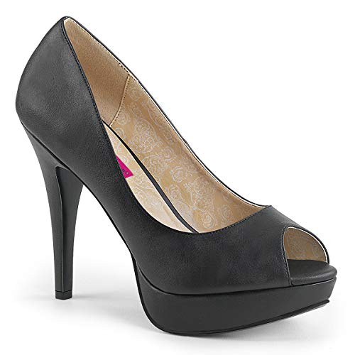Pleaser Women's Chloe01/Cr Platform Pump2