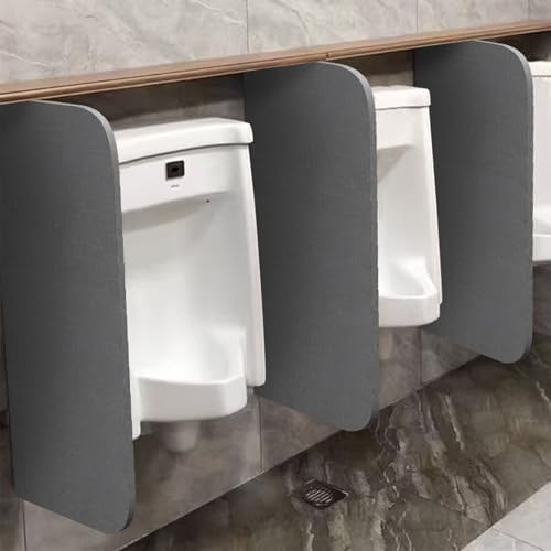 Waterproof Urinal Divider Partition 15.7"x35"WallMounted Privacy Screen for Men's Restrooms Perfect for Schools Shopping Malls & Public Spaces Easy to Clean & Install Accessories