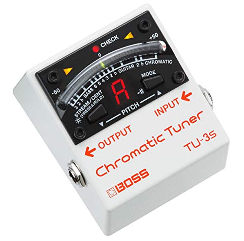 Boss TU-3S Accordeur haute précision et son alimentation Keepdrum 9 V - 3