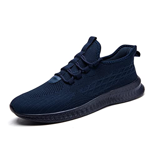 Image of Mens Walking Shoes Tennis Slip on Sneakers Running Jogging Athletic Gym Ultra Lightweight Breathable Comfortable Non Slip Fashion
