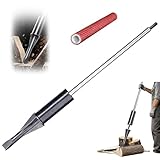 [Punta de cuchilla Ford Steel]: Nuestras puntas de cuchilla están fabricadas con acero al manganeso de alta calidad y forjadas profesionalmente para una nitidez duradera. Cortan fácilmente madera dura, madera blanda y madera seca o húmeda. Diseñadas para trabajos pesados, son la opción ideal para su rajadora de leña manual, garantizando un corte eficiente y fiable en todo momento.