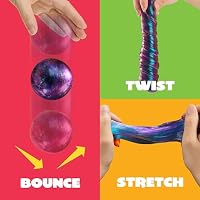 JOYIN Galaxy Color-Changing Putty, Slime for Kids 4.2oz, Therapy Putty, Fidget Toys Adults, Squishy Sensory Toys for Kids, Anxiety Stress Relief Gifts for Adults, Desk Fidgets, Halloween, Christmas — image 3