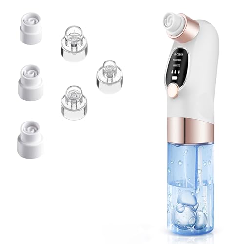 #ColaboraciónPagada<br>Succionador de Puntos Negros Limpiador de Poros Facial Eléctrico Con 6 Cabezales 3 Modos Extractor de Puntos Negros Facial para Eliminars Puntos Negro Comedones y El Acné Graso