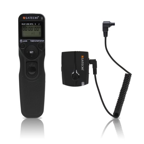 Satechi WTR-A Wireless Timer Shutter for Canon EOS-1V/1VHS, EOS-3, EOS-D2000, D30, D60, 1D, 1Ds, EOS-1D/s Mark II,III,IV, EOS-10D, 20D, 30D, 40D, 50D, 5D, 5D Mark II,III, IV, 6D, 7D, & RS-80N3