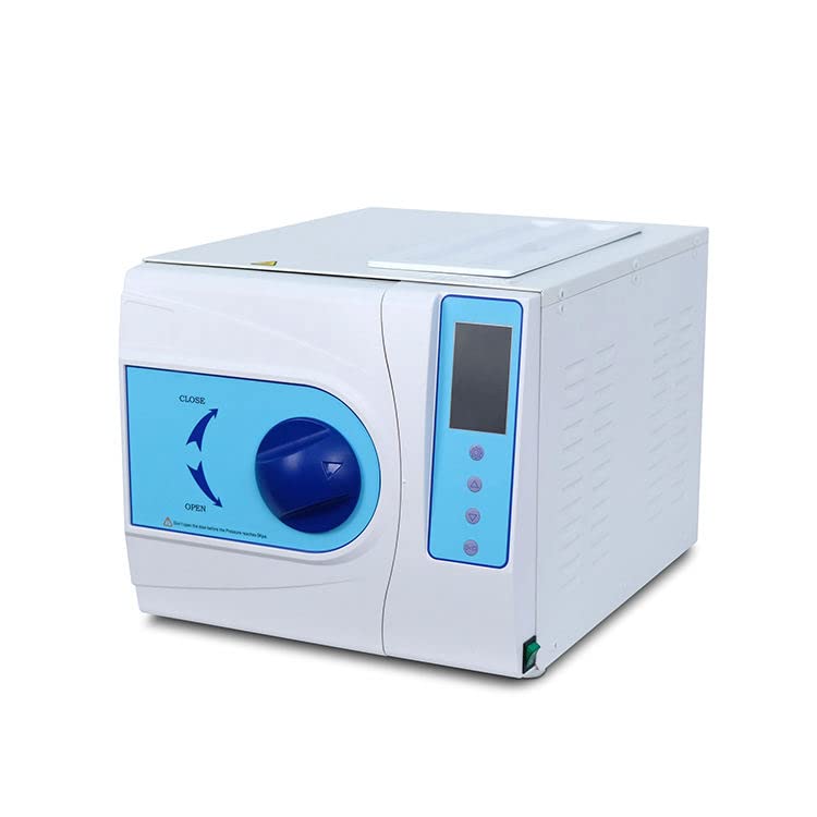 1800W LCD Screen Autoclave Sterilizer 18L Vacuum Steam Class B Lab Equipment