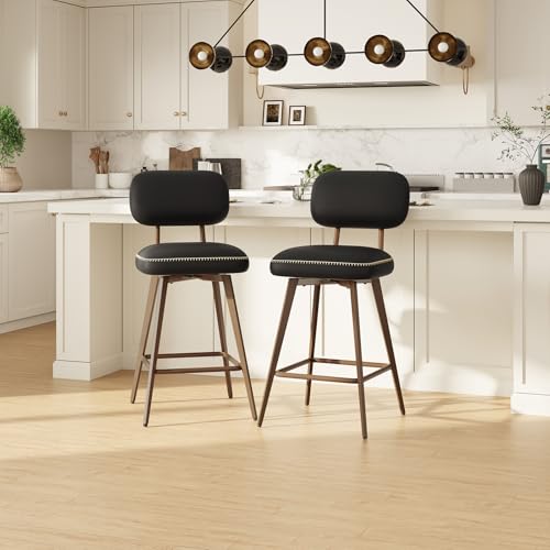 MALOL PU Leather Breakfast Bar Stools - image 12