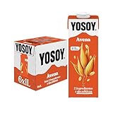Yosoy Bebida Vegetal de Avena, Pack de 6 x 1L