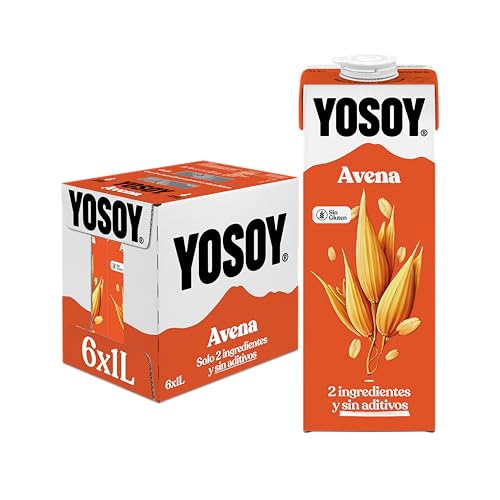 Yosoy Bebida Vegetal de Avena, Pack de 6 x 1L — oferta en Amazon