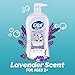 Dial Kids All-in-1 Body + Hair + Bubble Bath, Lavender Scent, 32 Fl Oz, Hypoallergenic Body Wash & Shampoo, No Tears Formula for Kids 2+ Years, No Parabens & Silicones