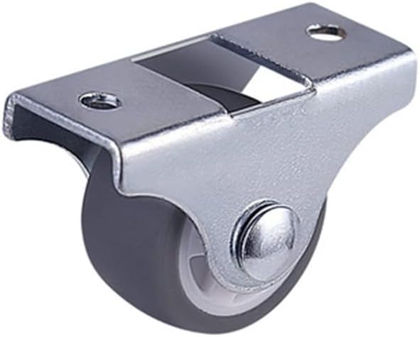 Furniture Castors Castor Wheels 8 Pcs TPE Rubber Chair Rollers Heavy Duty Office Chair Caster Wheels for Hardwood Carpet Tile Floors Furniture Hardware Casters Wheels