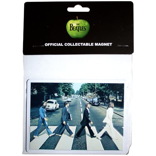 Imán para nevera The Beatles Abbey Road relieve miniatura 2