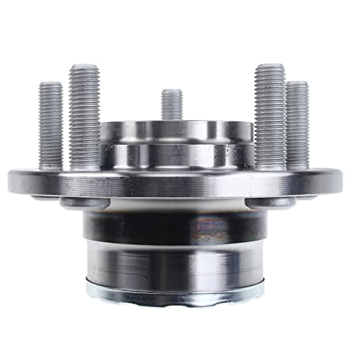 Detroit Axle - Rear Wheel Hub And Bearing Assembly Replacement For 2003-2005 Hyundai Tiburon 5 Lug Non Abs - 2Pc Set #TOP3
